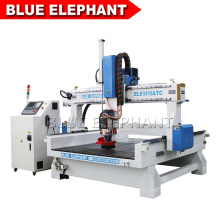 Jinan Blue Elephant 1313 Linear Tool Storage Automatic Woodworking Carving Machine with Sinking Table for Processing Thicker Wood
